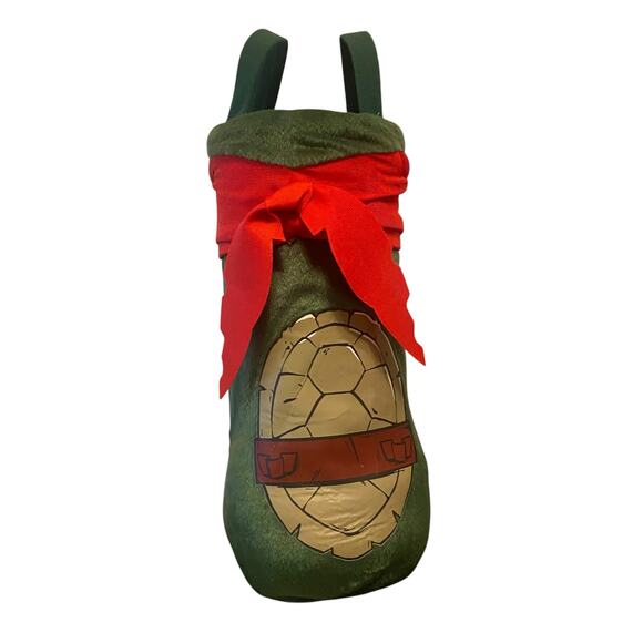 Teenage Mutant Ninja Turtles Raphael Christmas Boot Stocking Nickelodeon Toy - Picture 3 of 16